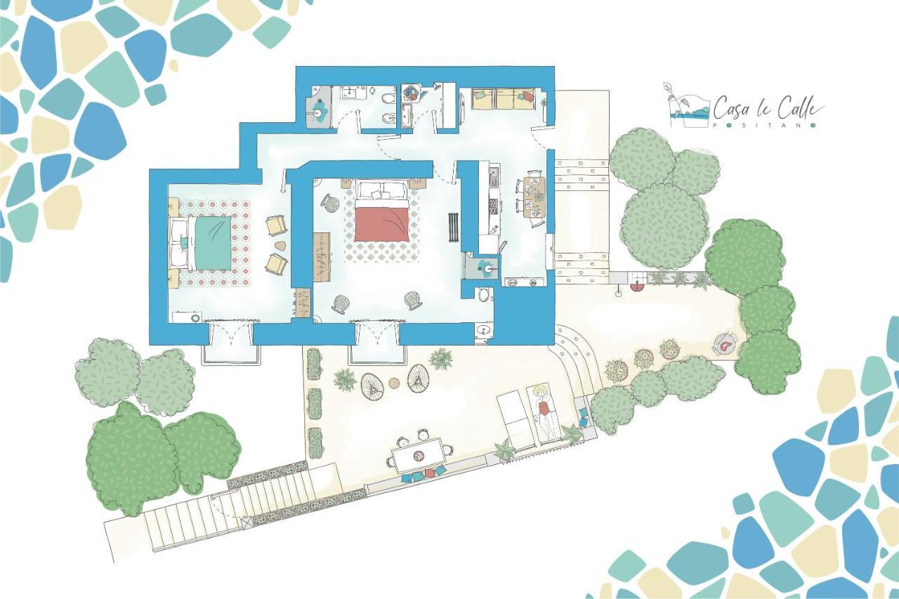 Casa Le Calle โปซิตาโน ภายนอก รูปภาพ